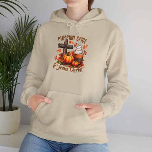 Pumpkin Spice & Jesus Christ: The Perfect Fall Hoodie Inspirational Christian gifts, Christian fall accessories, PLR and Goods - Image 27