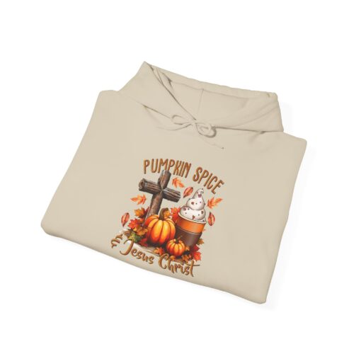 Pumpkin Spice & Jesus Christ: The Perfect Fall Hoodie Inspirational Christian gifts, Christian fall accessories, PLR and Goods - Image 31