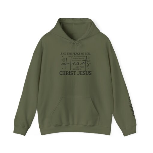 Guard Your Heart Philippians 4 7 The Peace of God Unisex Heavy Blend Hoodie - Image 41