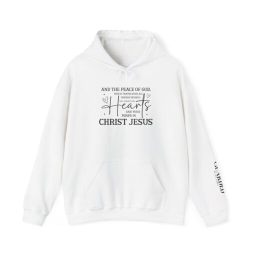Guard Your Heart Philippians 4 7 The Peace of God Unisex Heavy Blend Hoodie - Image 15