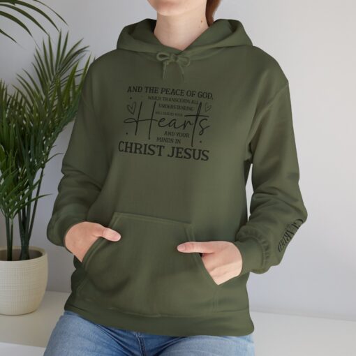 Guard Your Heart Philippians 4 7 The Peace of God Unisex Heavy Blend Hoodie - Image 40