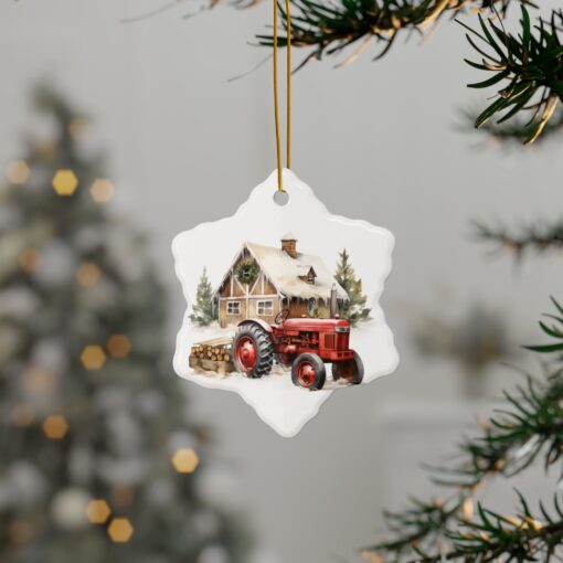 PERSONALIZE ME! Celebrate with Faith, Family Farm Ornaments! - Image 62