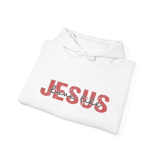 "Love Like Jesus" Unisex Heavy Blend™ Hooded Sweatshirt - Image 18