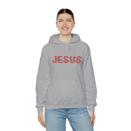 "Love Like Jesus" Unisex Heavy Blend™ Hooded Sweatshirt - Image 35