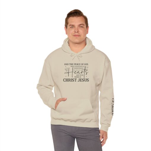 Guard Your Heart Philippians 4 7 The Peace of God Unisex Heavy Blend Hoodie - Image 10