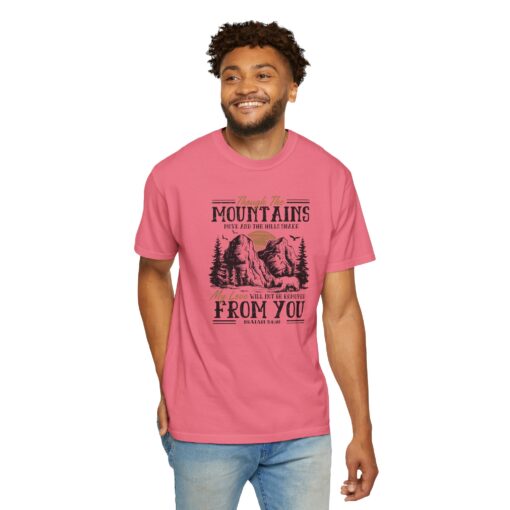 Mountains May Shake, But His Love Remains – Comfort Fit Tee - Image 10