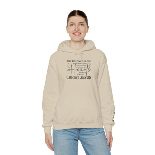 Guard Your Heart Philippians 4 7 The Peace of God Unisex Heavy Blend Hoodie - Image 9
