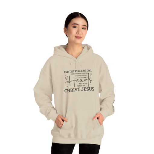 Guard Your Heart Philippians 4 7 The Peace of God Unisex Heavy Blend Hoodie - Image 7