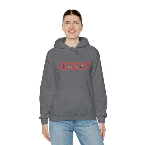 "Love Like Jesus" Unisex Heavy Blend™ Hooded Sweatshirt - Image 61