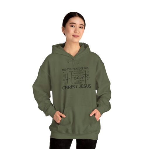Guard Your Heart Philippians 4 7 The Peace of God Unisex Heavy Blend Hoodie - Image 46