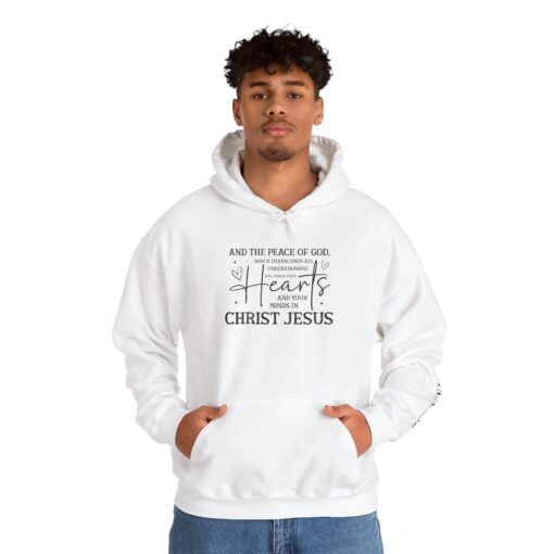 Guard Your Heart Philippians 4 7 The Peace of God Unisex Heavy Blend Hoodie - Image 21