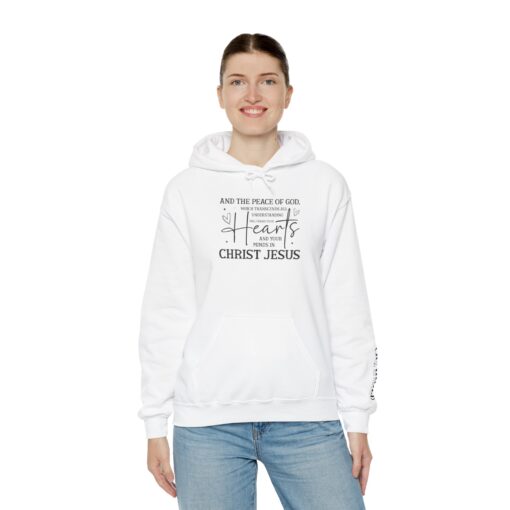 Guard Your Heart Philippians 4 7 The Peace of God Unisex Heavy Blend Hoodie - Image 22