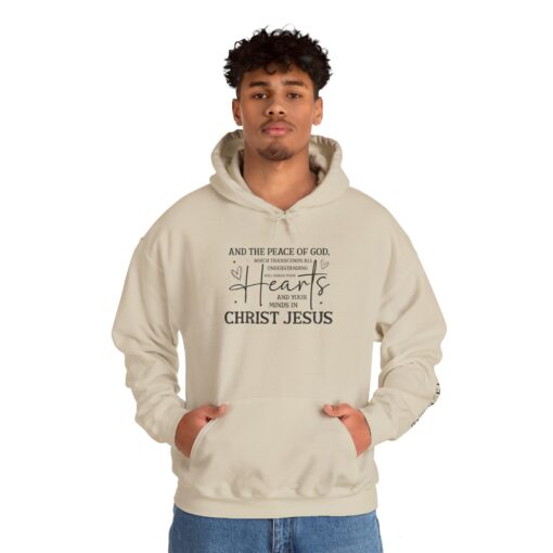 Guard Your Heart Philippians 4 7 The Peace of God Unisex Heavy Blend Hoodie - Image 8