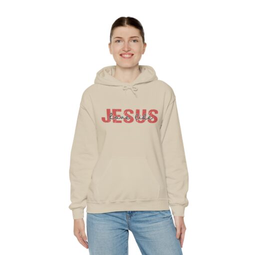 "Love Like Jesus" Unisex Heavy Blend™ Hooded Sweatshirt - Image 9