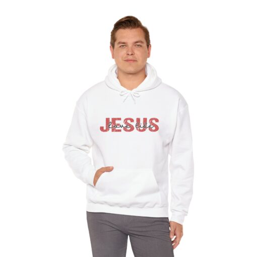 "Love Like Jesus" Unisex Heavy Blend™ Hooded Sweatshirt - Image 23