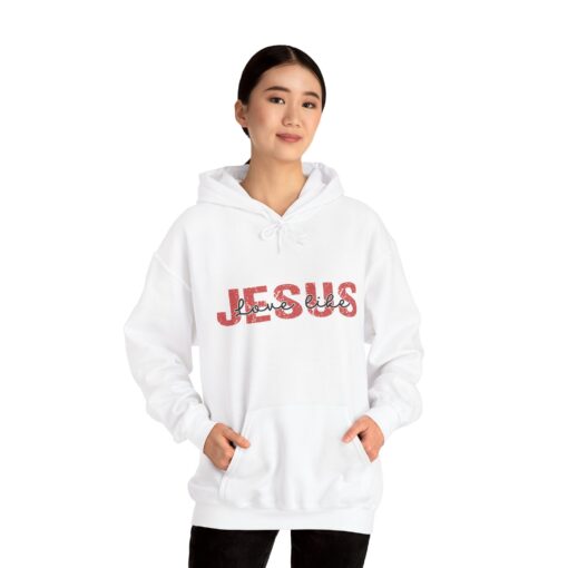 "Love Like Jesus" Unisex Heavy Blend™ Hooded Sweatshirt - Image 20