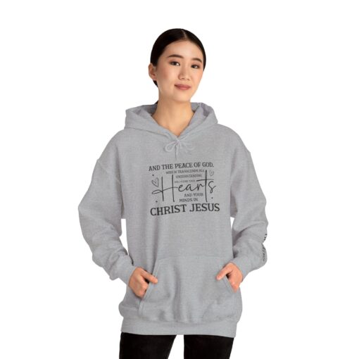 Guard Your Heart Philippians 4 7 The Peace of God Unisex Heavy Blend Hoodie - Image 33