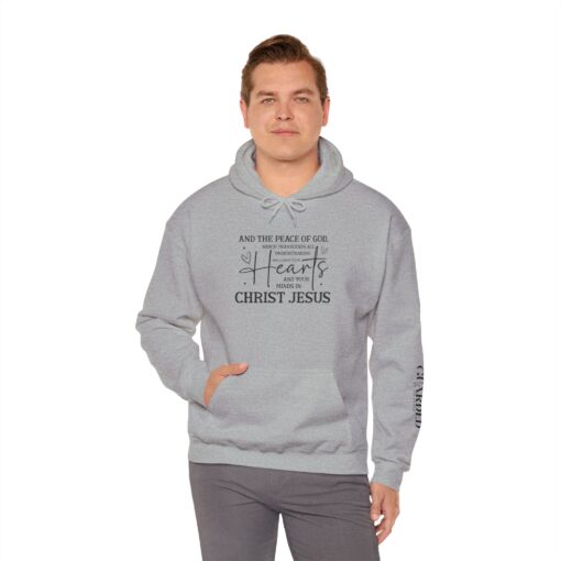 Guard Your Heart Philippians 4 7 The Peace of God Unisex Heavy Blend Hoodie - Image 36