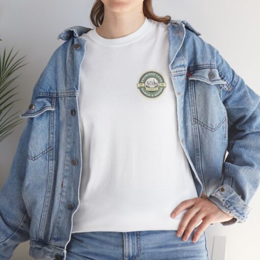 Tear-Free & Timeless – Promised Land Ranch Heavy Cotton Tee - Image 2