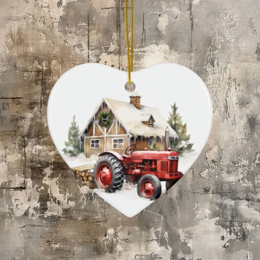PERSONALIZE ME! Celebrate with Faith, Family Farm Ornaments! - Image 33