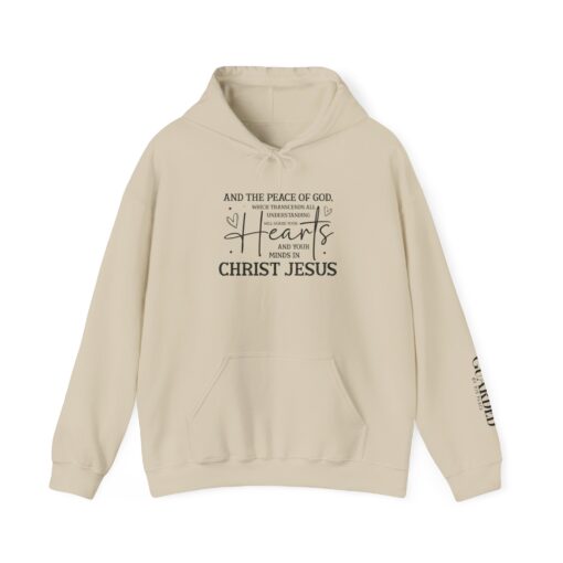 Guard Your Heart Philippians 4 7 The Peace of God Unisex Heavy Blend Hoodie - Image 2