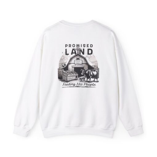 Cozy Up with this – Promised Land Ranch and Goods Crewneck Sweatshirt - Image 2