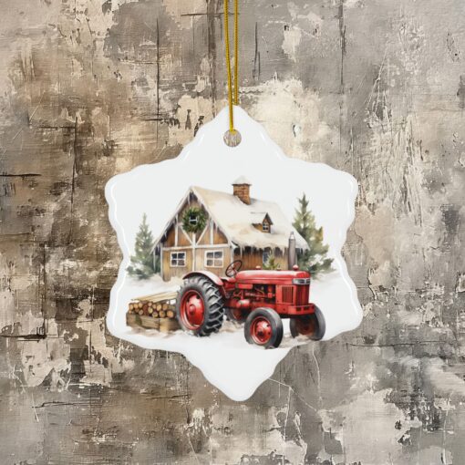 PERSONALIZE ME! Celebrate with Faith, Family Farm Ornaments! - Image 63