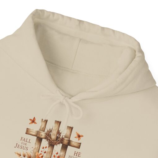 "Fall for Jesus" Cozy Unisex Hoodie" Inspirational Christian gifts, Christian fall accessories, PLR and Goods - Image 6