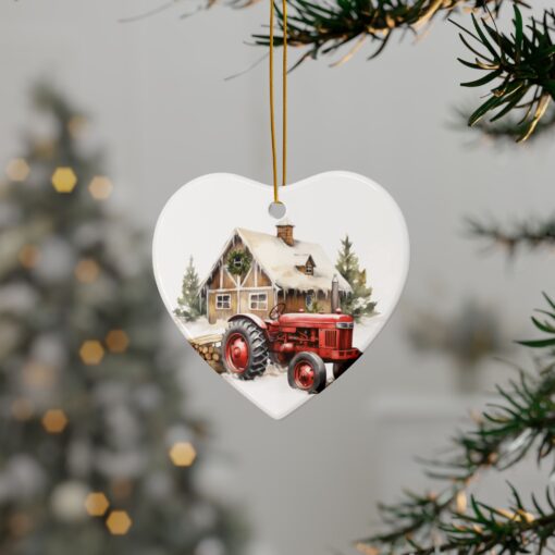 PERSONALIZE ME! Celebrate with Faith, Family Farm Ornaments! - Image 36