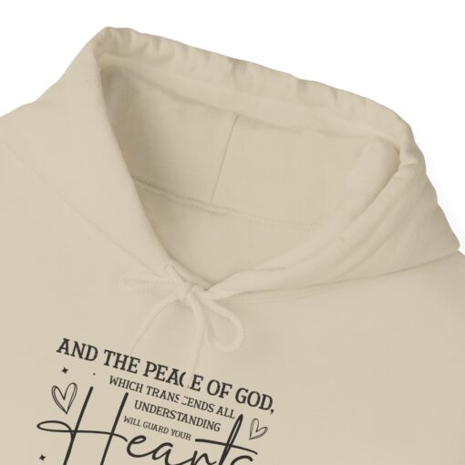 Guard Your Heart Philippians 4 7 The Peace of God Unisex Heavy Blend Hoodie - Image 6