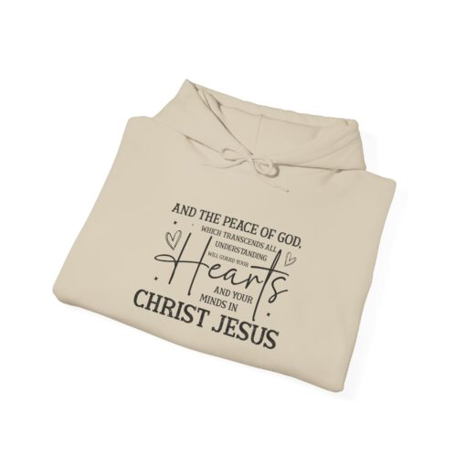 Guard Your Heart Philippians 4 7 The Peace of God Unisex Heavy Blend Hoodie - Image 5