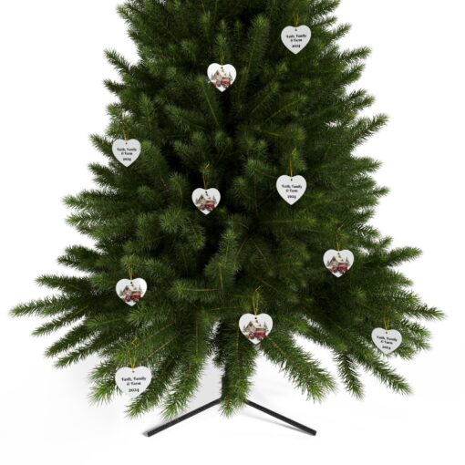 PERSONALIZE ME! Celebrate with Faith, Family Farm Ornaments! - Image 42