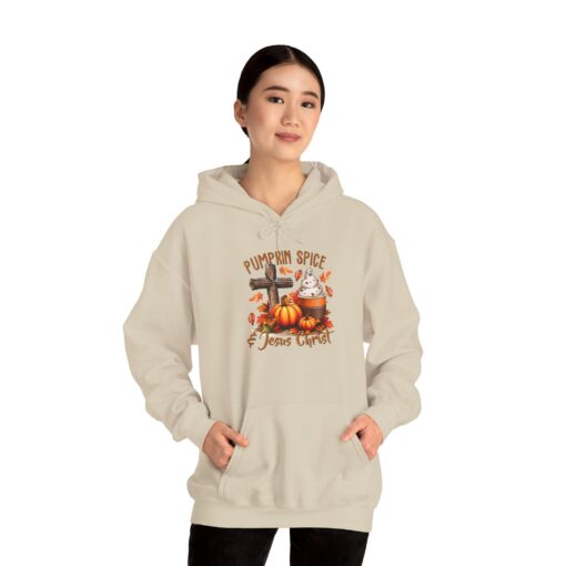 Pumpkin Spice & Jesus Christ: The Perfect Fall Hoodie Inspirational Christian gifts, Christian fall accessories, PLR and Goods - Image 33