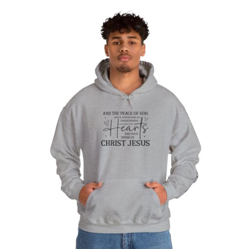 Guard Your Heart Philippians 4 7 The Peace of God Unisex Heavy Blend Hoodie - Image 34