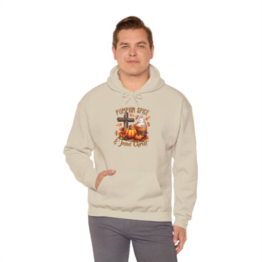 Pumpkin Spice & Jesus Christ: The Perfect Fall Hoodie Inspirational Christian gifts, Christian fall accessories, PLR and Goods - Image 36