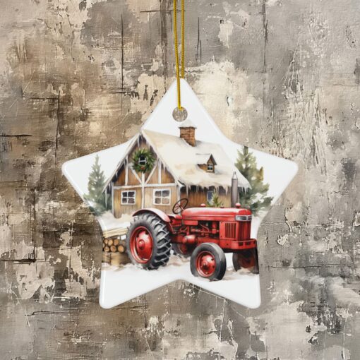 PERSONALIZE ME! Celebrate with Faith, Family Farm Ornaments! - Image 47