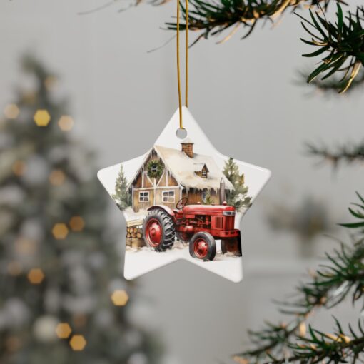 PERSONALIZE ME! Celebrate with Faith, Family Farm Ornaments! - Image 50