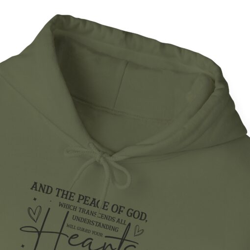 Guard Your Heart Philippians 4 7 The Peace of God Unisex Heavy Blend Hoodie - Image 45