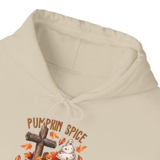 Pumpkin Spice & Jesus Christ: The Perfect Fall Hoodie Inspirational Christian gifts, Christian fall accessories, PLR and Goods - Image 32