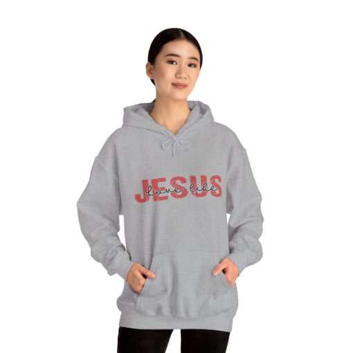 "Love Like Jesus" Unisex Heavy Blend™ Hooded Sweatshirt - Image 33