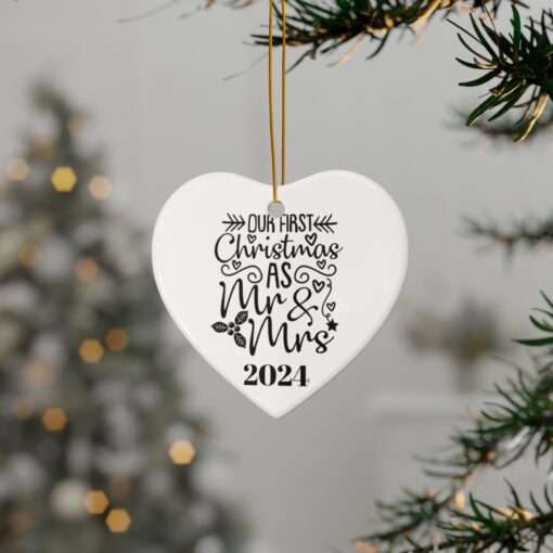 🎄 “Our First Christmas As Mr. and Mrs.” – A Personalized Holiday Treasure! - Image 6