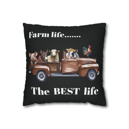 "Farm life... The BEST life"  Pillowcase – Bring Inspiration to Your Space - Image 2