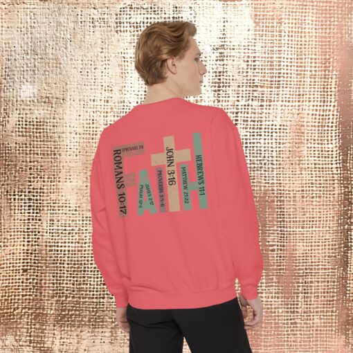 PERSONALIZE ME! 🙌 John 3:16 Unisex Heavy Blend™ Crewneck Sweatshirt FAITHFUL FASHION MEETS EVERYDAY COMFORT 🌟 - Image 3