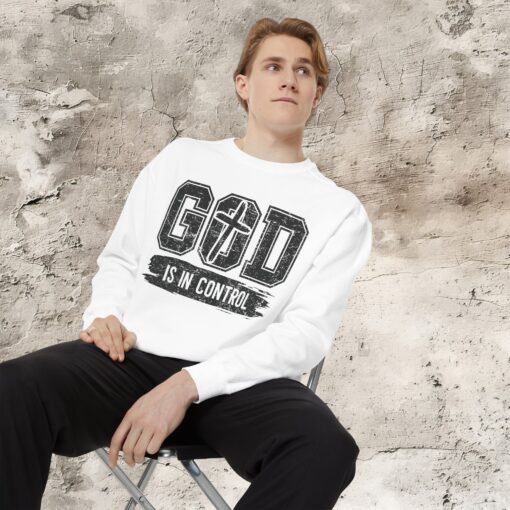 Faithful Comfort Redefined: ‘God Is in Control’ Sweatshirt