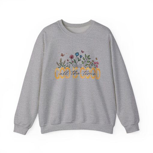 God is Good, All the time – Cozy Faith Sweatshirt for Every Season 🧥❄️ - Image 11