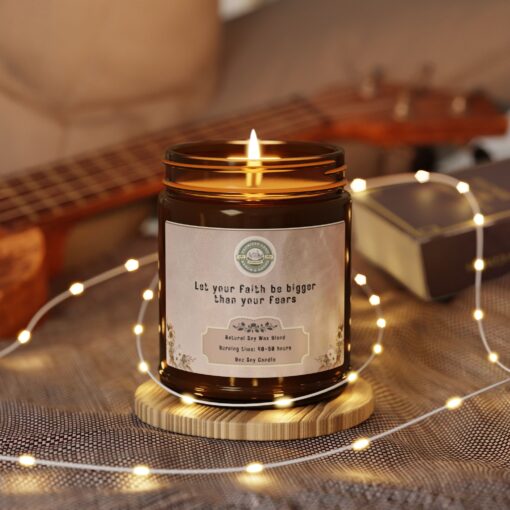 Harvested Light – Personalized Scented Soy Candle  ✨ Where faith and farm meet, let warmth fill your home. ✨ - Image 7