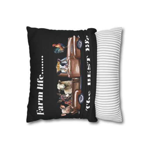 "Farm life... The BEST life"  Pillowcase – Bring Inspiration to Your Space - Image 3