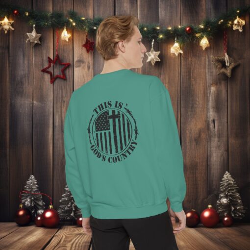 Faith Meets Comfort – ‘This is God's Country’ Sweatshirt - Image 5