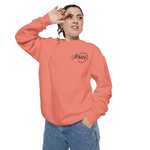 Personalize ME Live His Truth – Premium Unisex Sweatshirt with Scripture - Image 4