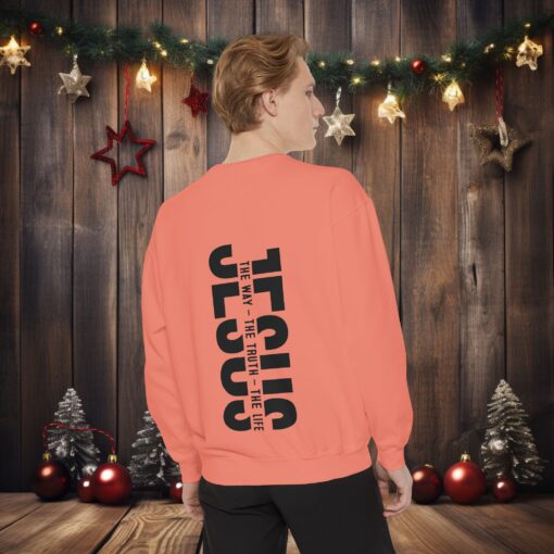 Personalize ME Live His Truth – Premium Unisex Sweatshirt with Scripture - Image 3